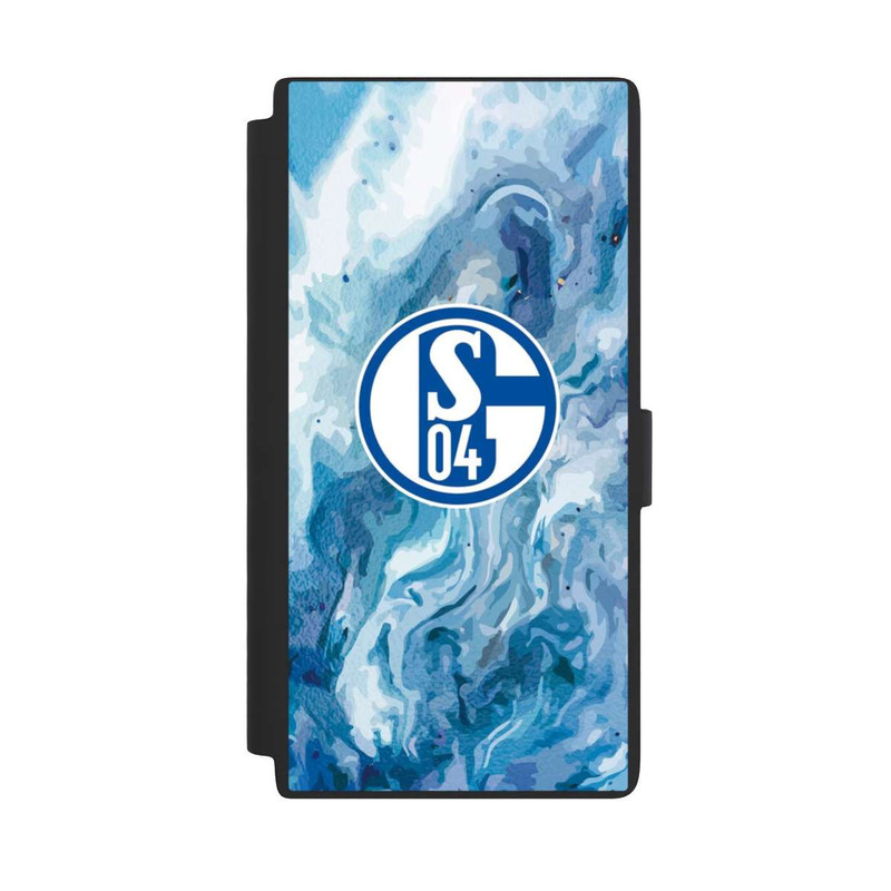 Galaxy S24 Ultra NIVOflip Schalke 04 Flüssig Blau
