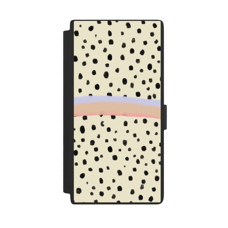Galaxy S24 Ultra NIVOflip Verrücktes Leben Kunst Pastell