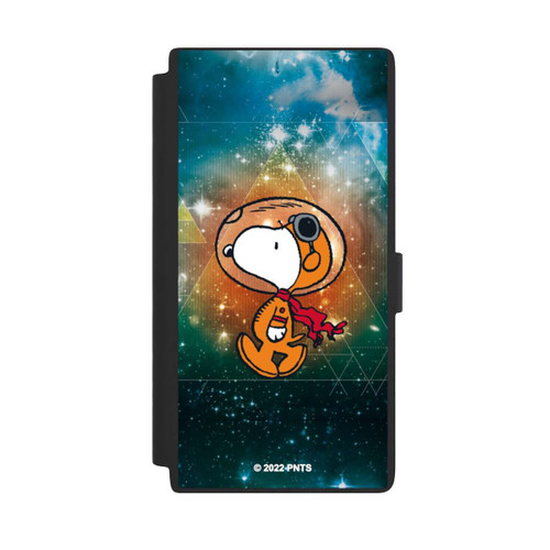 Samsung Galaxy S24 Ultra NIVOflip Snoopy Weltraumreisender Grün