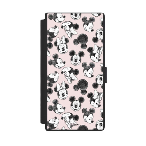 Samsung Galaxy S24 Ultra NIVOflip Minnie &amp; Mickey Many Faces Pink