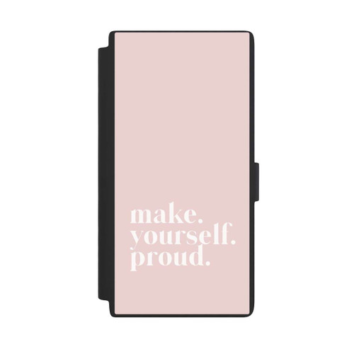 Samsung Galaxy S24 Ultra NIVOflip Make Yourself Proud Zitat - Altrosa