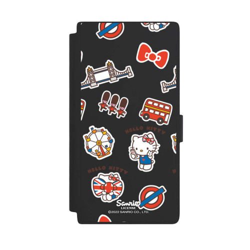 Samsung Galaxy S24 Ultra NIVOflip Hello Kitty Londoner Abzeichen Transparent