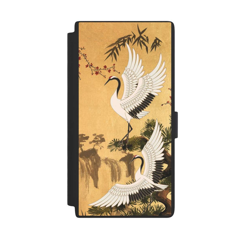 Galaxy S24 Ultra NIVOflip Kraniche Gold Japan 2