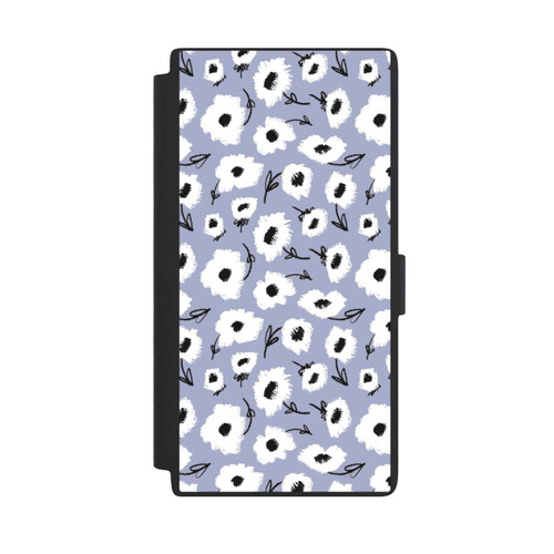 Samsung Galaxy S24 Ultra NIVOflip Pattern Fleurs Lilas