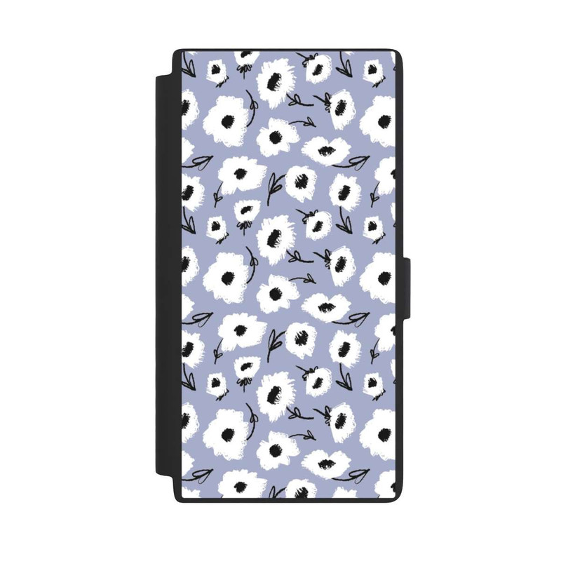 Galaxy S24 Ultra NIVOflip Pattern Fleurs Lilas