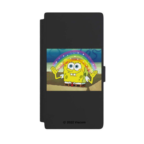 Samsung Galaxy S24 Ultra NIVOflip Spongebob - Rainbow Meme transparent
