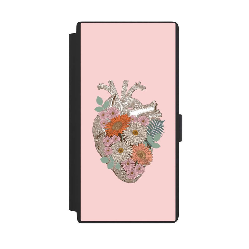Galaxy S24 Ultra NIVOflip Florales Vintage-Herz