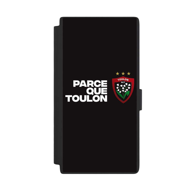 Galaxy S24 Ultra NIVOflip RC Toulonnais PQT Noir