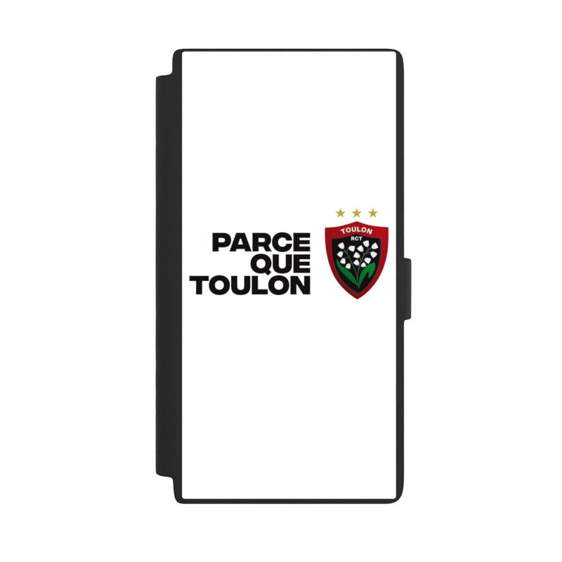 Galaxy S24 Ultra NIVOflip RC Toulonnais PQT Blanc