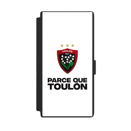 Samsung Galaxy S24 Ultra NIVOflip RC Toulonnais Blanc