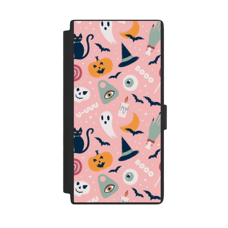 Galaxy S24 Ultra NIVOflip Cute Halloween Ghosts Pattern