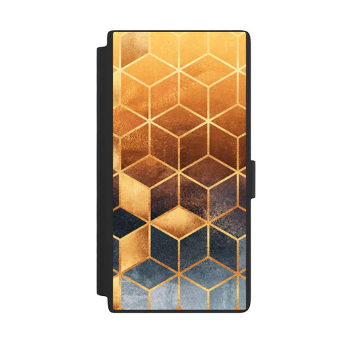 Samsung Galaxy S24 Ultra NIVOflip Würfel goldener Farbverlauf