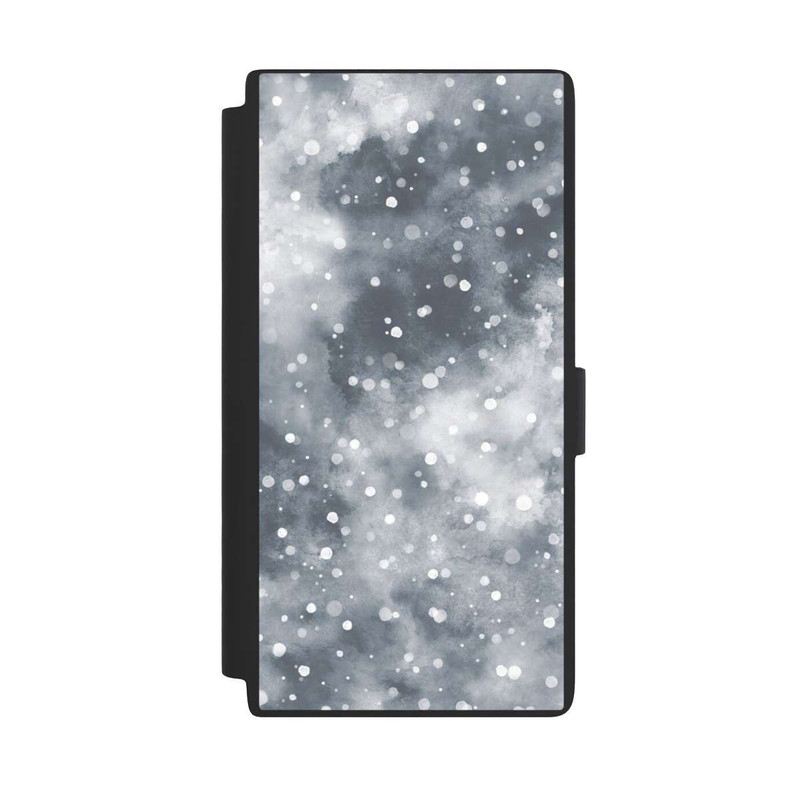 Galaxy S24 Ultra NIVOflip Abstrakter Winterschneehimmel