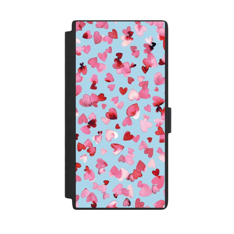 Galaxy S24 Ultra NIVOflip Valentinstagsherzen in rosa blau