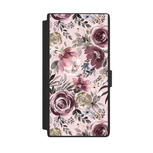 Samsung Galaxy S24 Ultra NIVOflip Romantic Valentines Peonies Roses Pink