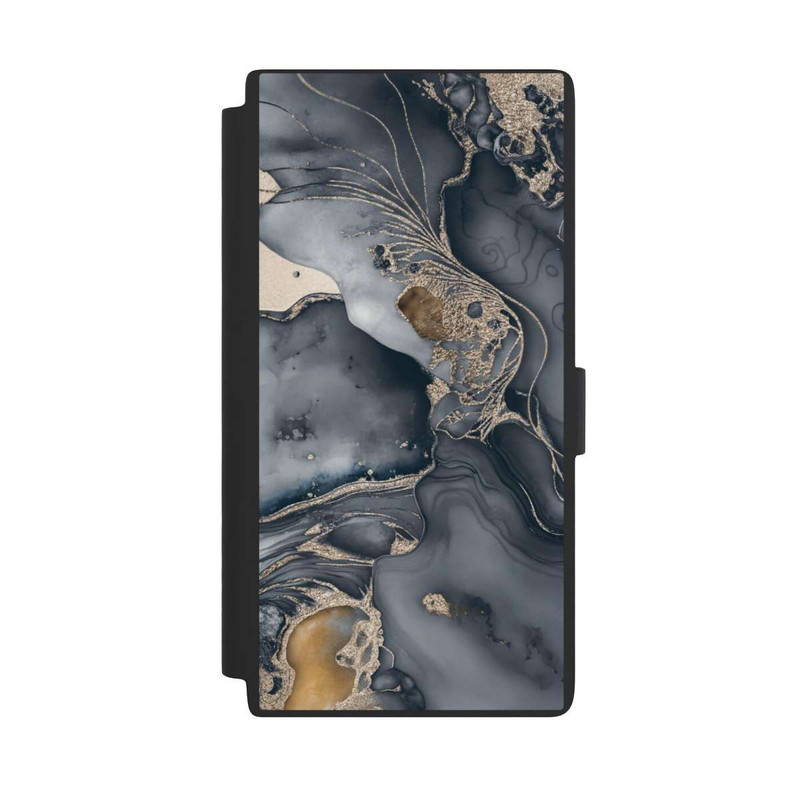 Galaxy S24 Ultra NIVOflip Alcohol Ink Gold Grey