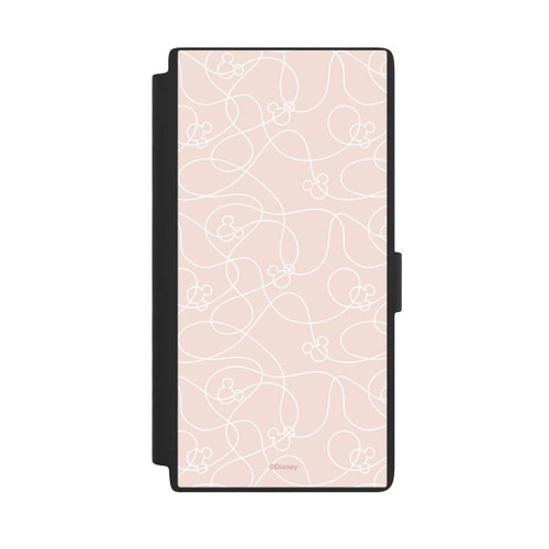 Samsung Galaxy S24 Ultra NIVOflip Micky Line Art Pattern Rose