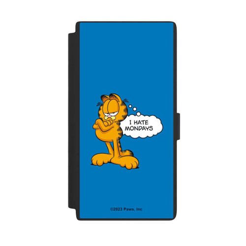 Samsung Galaxy S24 Ultra NIVOflip Garfield I Hate Mondays Blue