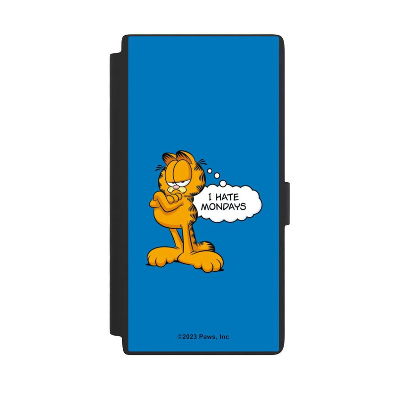 Galaxy S24 Ultra NIVOflip Garfield I Hate Mondays Blau