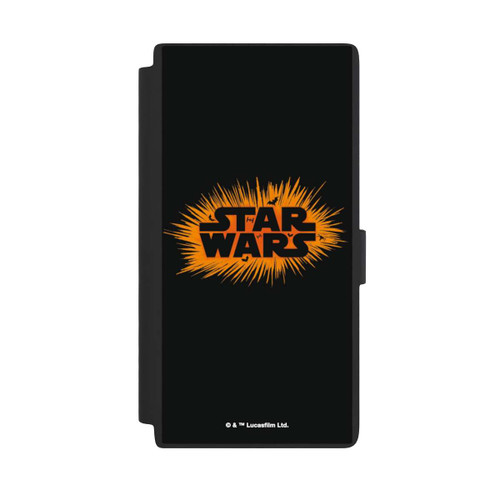 Samsung Galaxy S24 Ultra NIVOflip Star Wars Logo Orange Halloween Explosion