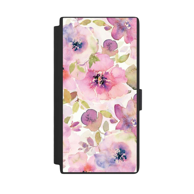 Galaxy S24 Ultra NIVOflip Tapete mit rosa Blumen