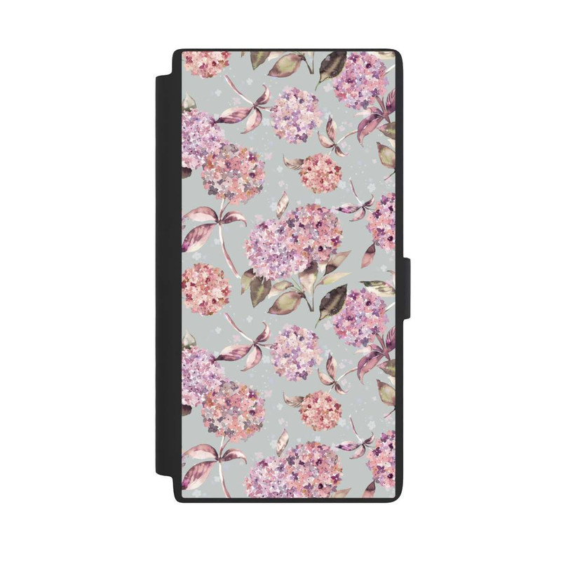 Galaxy S24 Ultra NIVOflip Pastel Magic Hydrangea Floral Watercolor Pink