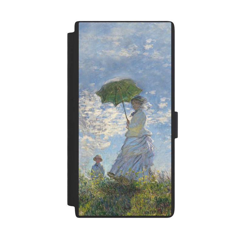 Galaxy S24 Ultra NIVOflip Frau mit Sonnenschirm - Monet