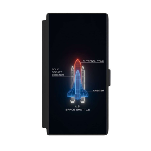 Samsung Galaxy S24 Ultra NIVOflip Space Shuttle Wireframe