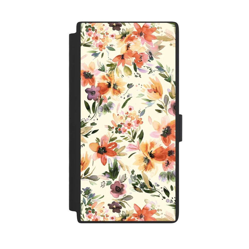 Galaxy S24 Ultra NIVOflip Summer Artistic Flowers Ivory