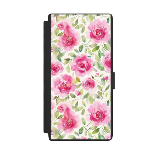 Samsung Galaxy S24 Ultra NIVOflip Watercolour Frisch Rosen