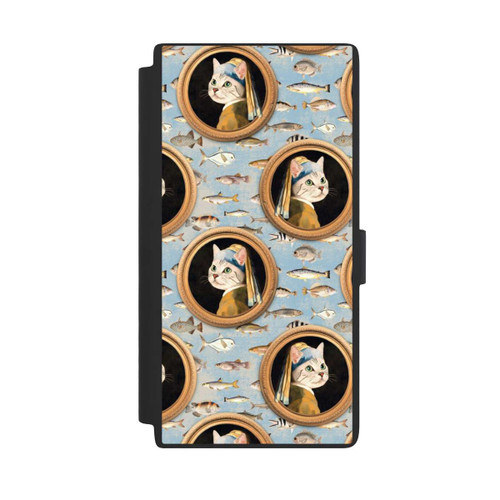 Samsung Galaxy S24 Ultra NIVOflip Katzen Muster