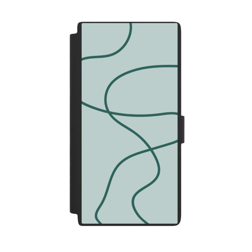 Samsung Galaxy S24 Ultra NIVOflip Blaue Dünne Linien