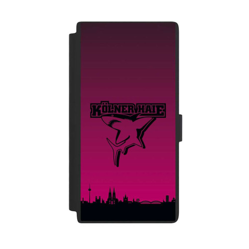 Samsung Galaxy S24 Ultra NIVOflip Kölner Haie Skyline Pink