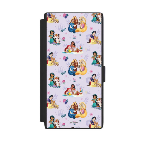 Samsung Galaxy S24 Ultra NIVOflip Princess Floral Pattern Purple
