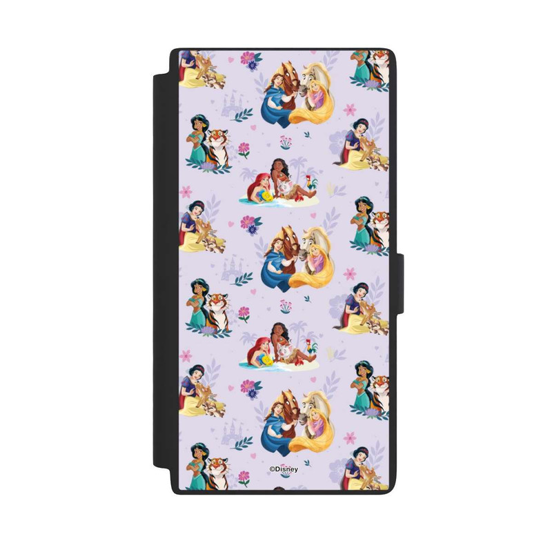 Galaxy S24 Ultra NIVOflip Princess Floral Pattern Purple