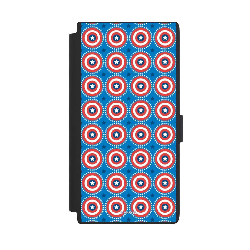 Galaxy S24 Ultra NIVOflip Captain American Shield Pattern