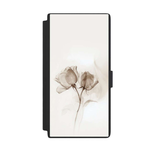 Samsung Galaxy S24 Ultra NIVOflip Braune Rose Blume Nebel