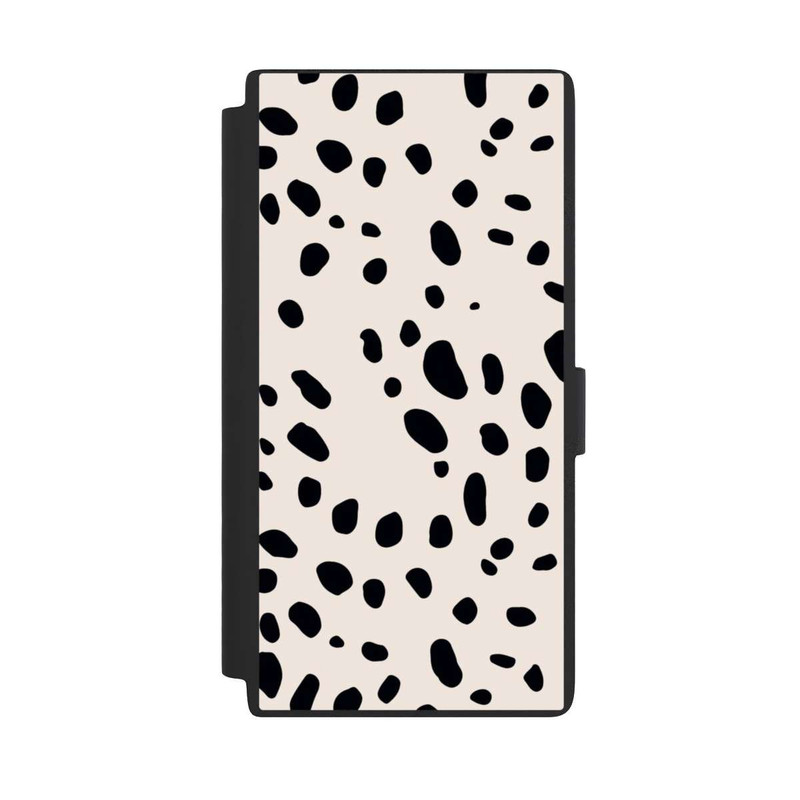 Galaxy S24 Ultra NIVOflip Tiermuster Gepard Schwarz