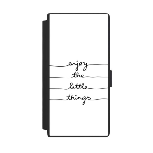 Samsung Galaxy S24 Ultra NIVOflip Enjoy The Little Things White