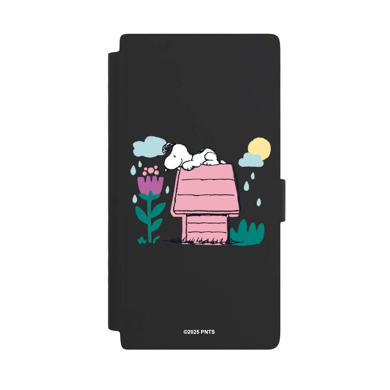 Galaxy S24 Ultra NIVOflip Snoopy Hundehütte Frühling transparent