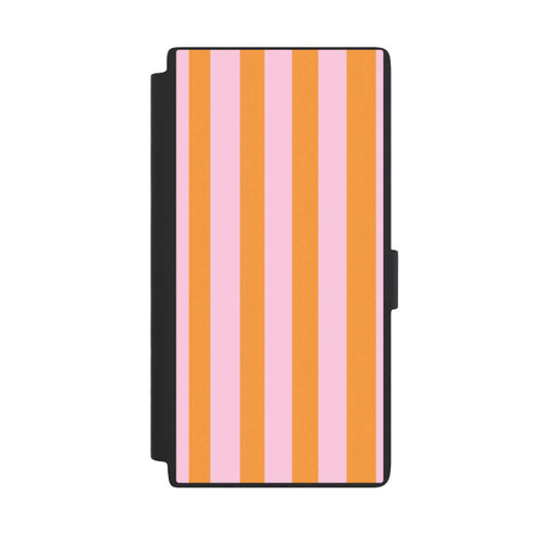 Samsung Galaxy S24 Ultra NIVOflip Orange Rosa Streifen