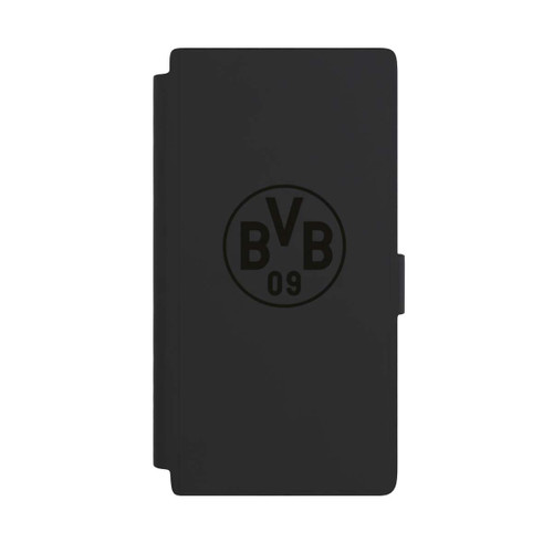 Samsung Galaxy S24 Ultra NIVOflip BVB Logo Schwarz Transparent