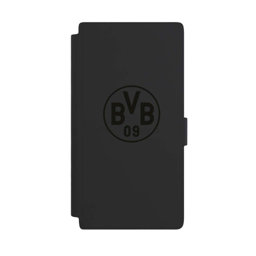 Samsung Galaxy S24 Ultra NIVOflip BVB Logo Schwarz Transparent