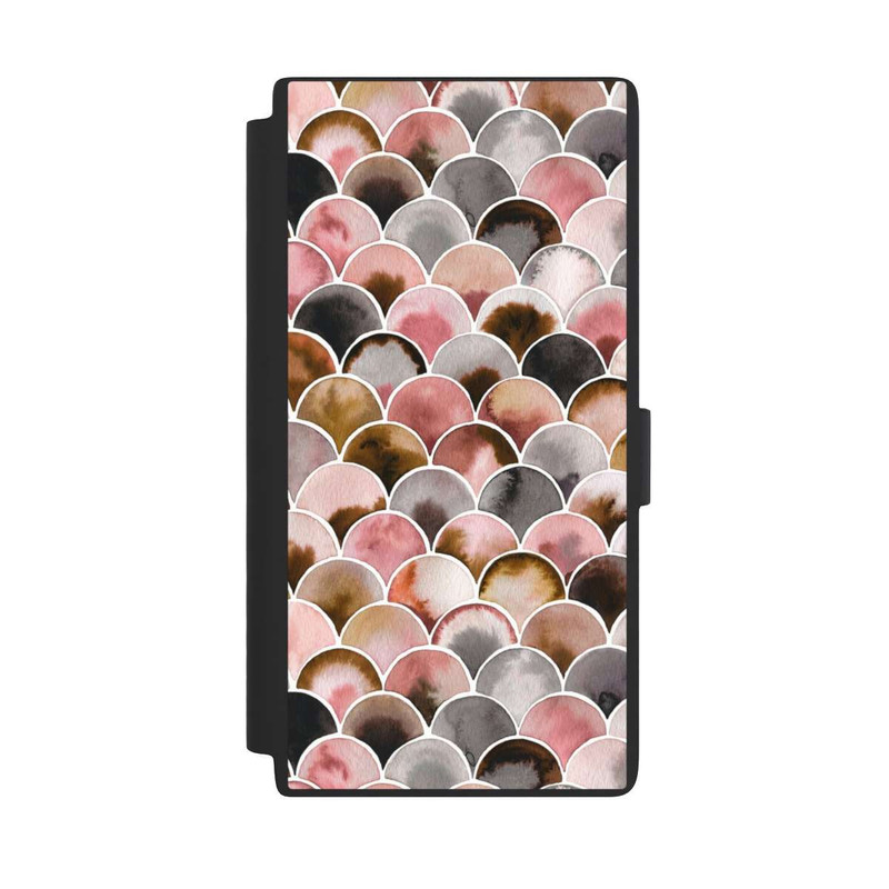 Galaxy S24 Ultra NIVOflip Japandi Scales Pink Brown