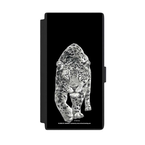 Samsung Galaxy S24 Ultra NIVOflip Leopard Schwarz