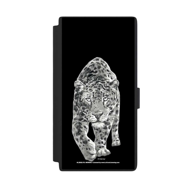 Galaxy S24 Ultra NIVOflip Leopard Schwarz