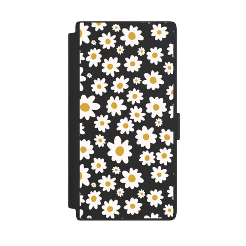 Samsung Galaxy S24 Ultra NIVOflip Daisy Flower Seamless Pattern Transparent