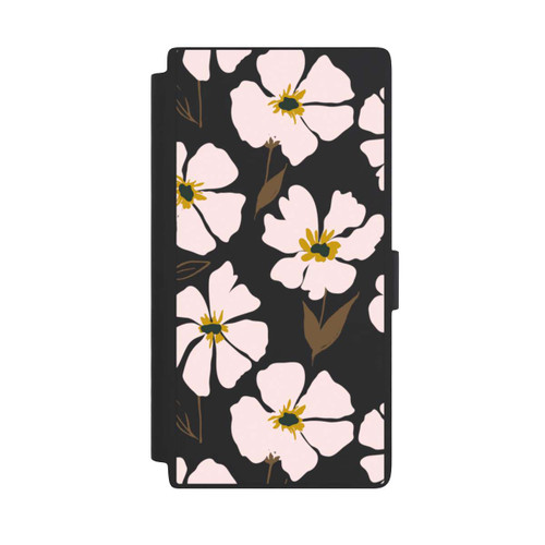 Samsung Galaxy S24 Ultra NIVOflip Simple Pastell Flowers Rose Transparent