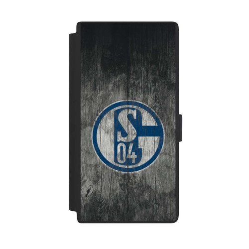 Samsung Galaxy S24 Ultra NIVOflip Schalke 04 Holz Look