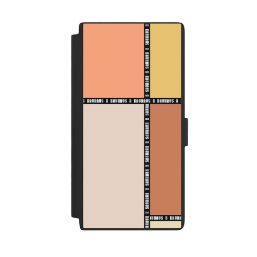 Samsung Galaxy S24 Ultra NIVOflip Bauhaus Squares-Pastel